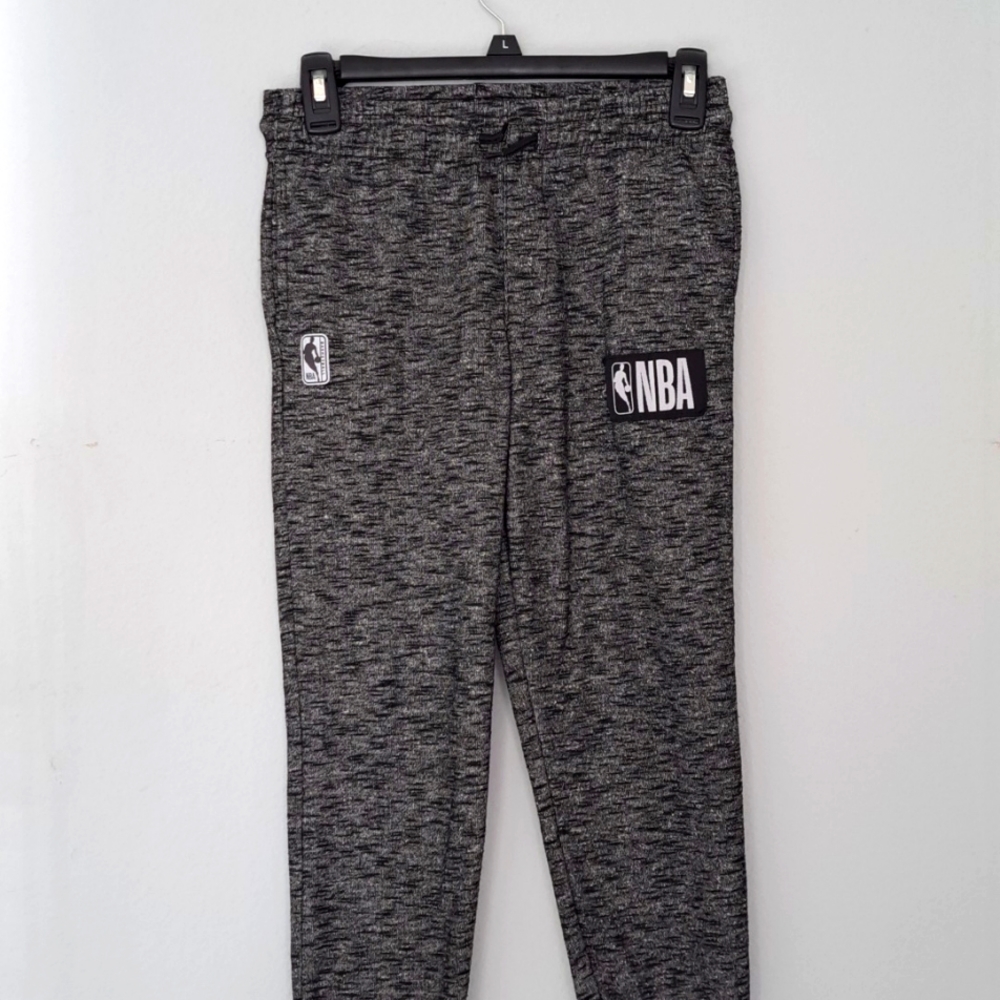 NBA Heatgered Gray Joggers size Medium (10-12)